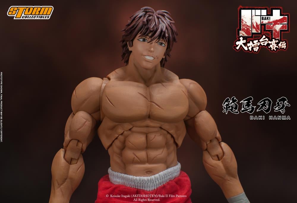 Baki the Grappler Baki Hanma 1/12 Scale Action Figure Gallery Image 7
