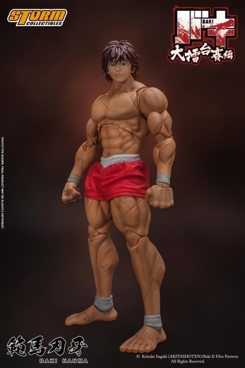 Baki the Grappler Baki Hanma 1/12 Scale Action Figure Gallery Image 6