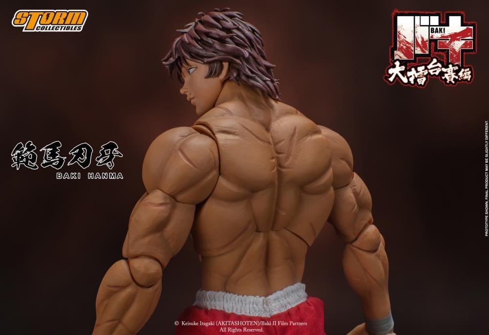 Baki the Grappler Baki Hanma 1/12 Scale Action Figure Gallery Image 5