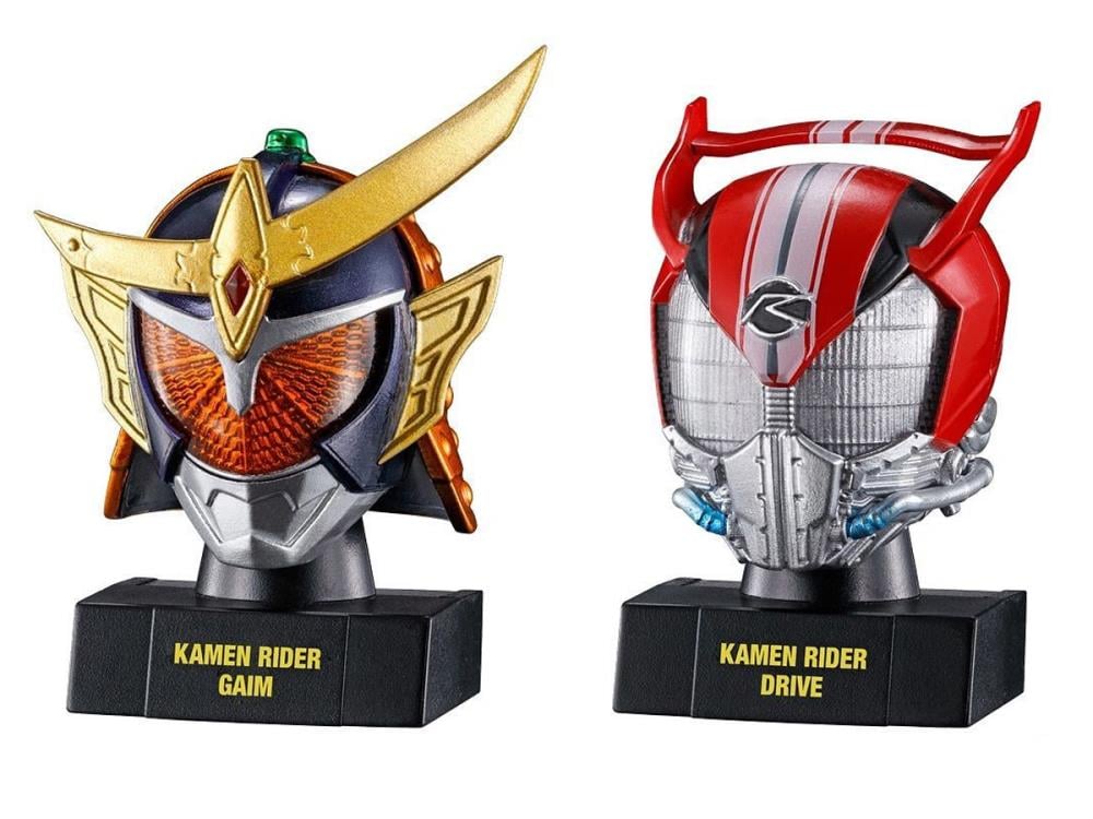 Kamen Rider Mask History 2 Box of 10 Random Miniature Mask Replicas