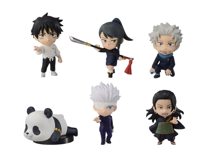 Jujutsu Kaisen 0 Adverge Motion Set of 6 Figures Gallery Image 1