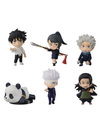 Jujutsu Kaisen 0 Adverge Motion Set of 6 Figures Gallery Image 2
