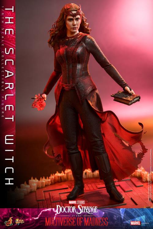 Doctor Strange in the Multiverse of Madness MMS652 Scarlet Witch 1/6th Scale Collectible Figure Gallery Image 6