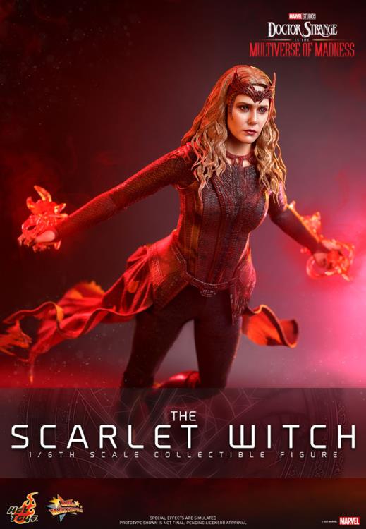 Doctor Strange in the Multiverse of Madness MMS652 Scarlet Witch 1/6th Scale Collectible Figure Gallery Image 4