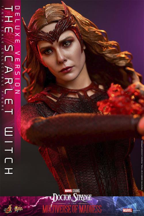 Doctor Strange in the Multiverse of Madness MMS653 Scarlet Witch Deluxe 1/6th Scale Collectible Figure Gallery Image 14