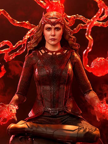 Doctor Strange in the Multiverse of Madness MMS653 Scarlet Witch Deluxe 1/6th Scale Collectible Figure Gallery Image 2