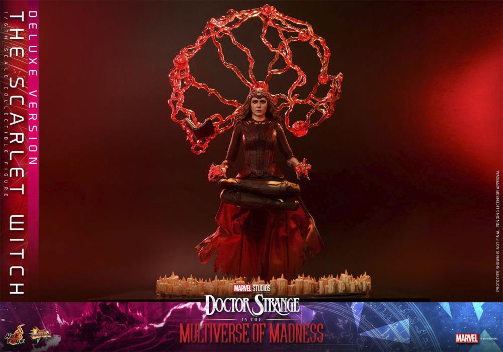Doctor Strange in the Multiverse of Madness MMS653 Scarlet Witch Deluxe 1/6th Scale Collectible Figure Gallery Image 19