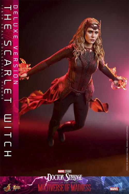 Doctor Strange in the Multiverse of Madness MMS653 Scarlet Witch Deluxe 1/6th Scale Collectible Figure Gallery Image 4