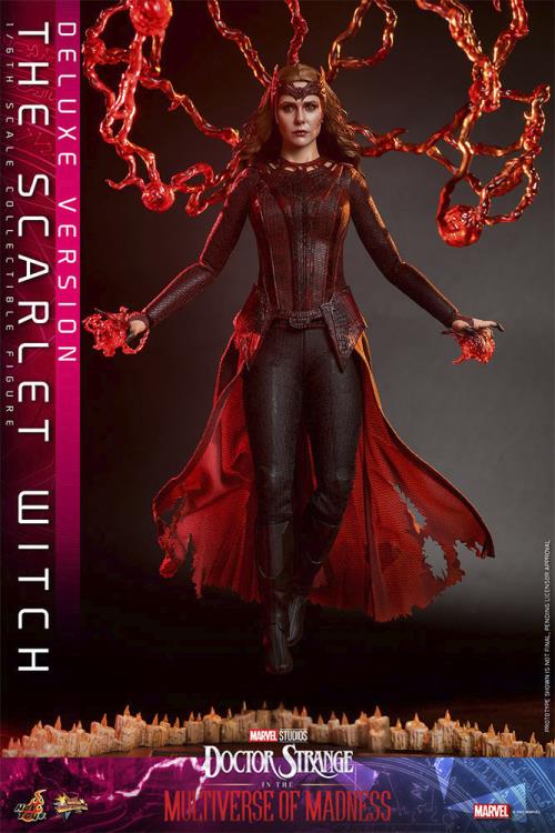 Doctor Strange in the Multiverse of Madness MMS653 Scarlet Witch Deluxe 1/6th Scale Collectible Figure Gallery Image 6