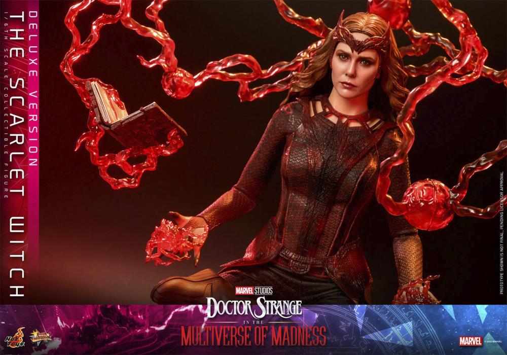 Doctor Strange in the Multiverse of Madness MMS653 Scarlet Witch Deluxe 1/6th Scale Collectible Figure Gallery Image 17