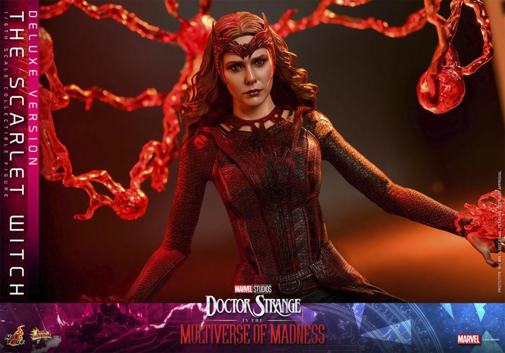 Doctor Strange in the Multiverse of Madness MMS653 Scarlet Witch Deluxe 1/6th Scale Collectible Figure Gallery Image 16