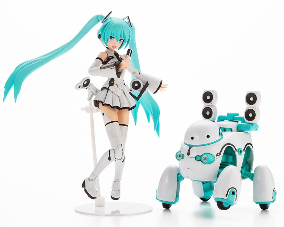 Vocaloid Frame Music Girl Hatsune Miku (Maruttoys Ver.) & Tamotu (Miku Ver.) Model Kit Set Gallery Image 7
