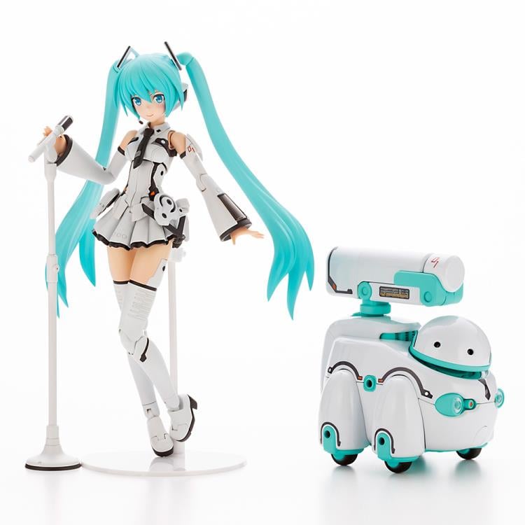 Vocaloid Frame Music Girl Hatsune Miku (Maruttoys Ver.) & Tamotu (Miku Ver.) Model Kit Set Gallery Image 6