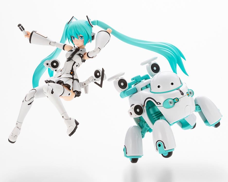 Vocaloid Frame Music Girl Hatsune Miku (Maruttoys Ver.) & Tamotu (Miku Ver.) Model Kit Set Gallery Image 11