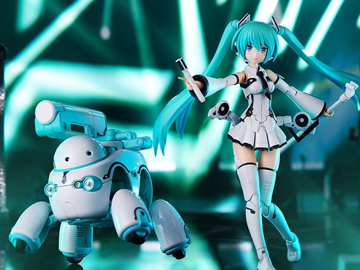 Vocaloid Frame Music Girl Hatsune Miku (Maruttoys Ver.) & Tamotu (Miku Ver.) Model Kit Set Gallery Image 1