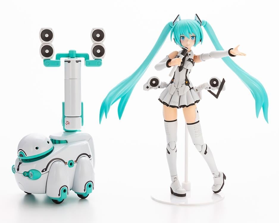 Vocaloid Frame Music Girl Hatsune Miku (Maruttoys Ver.) & Tamotu (Miku Ver.) Model Kit Set Gallery Image 13