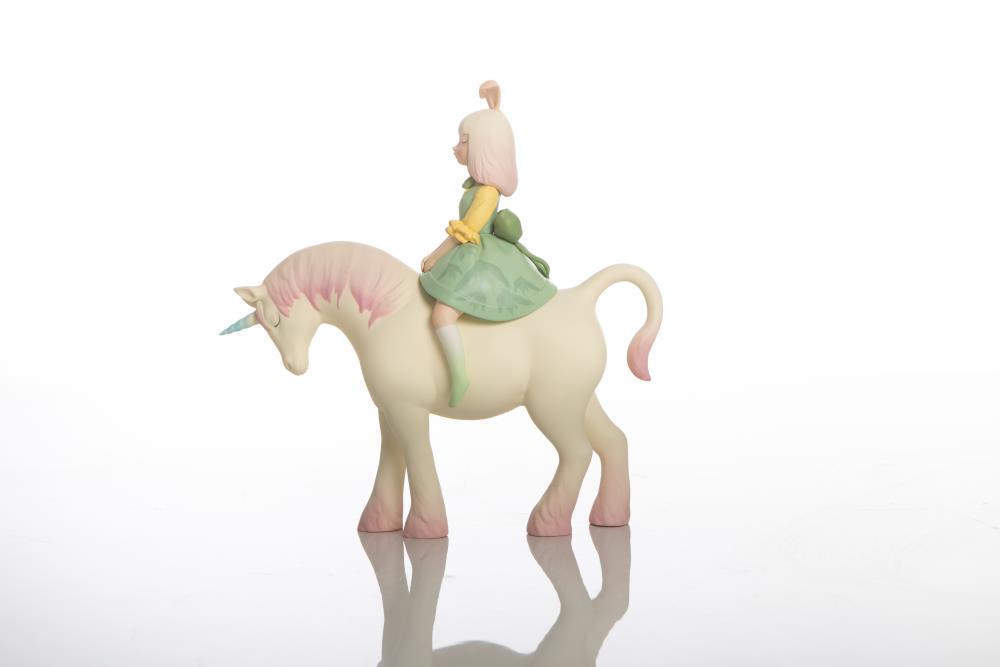 Nocturnal Unicorn Mini (Light Green Flower) Vinyl Figure Gallery Image 7