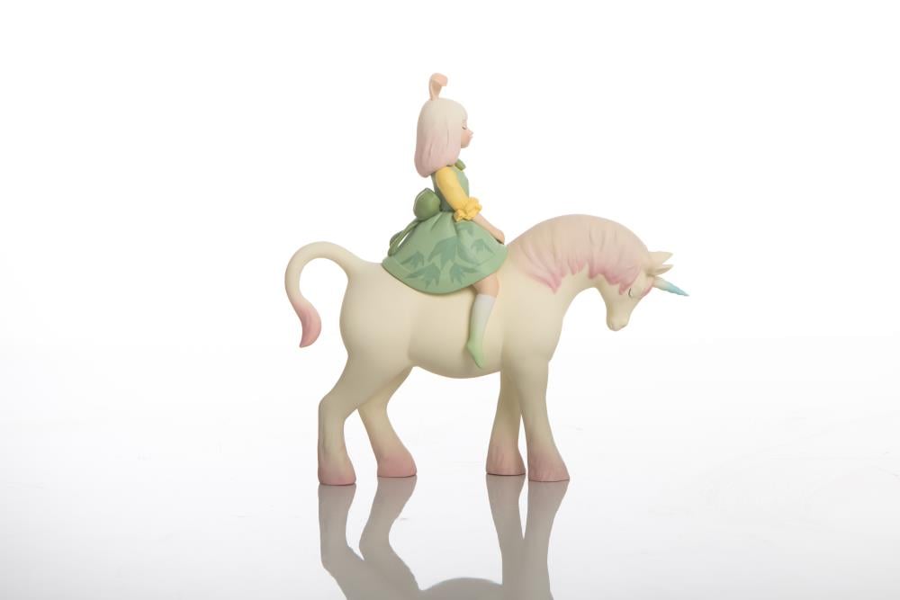 Nocturnal Unicorn Mini (Light Green Flower) Vinyl Figure Gallery Image 3