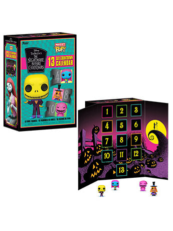 Pocket Pop! The Nightmare Before Christmas Blacklight 13 Day Advent ...