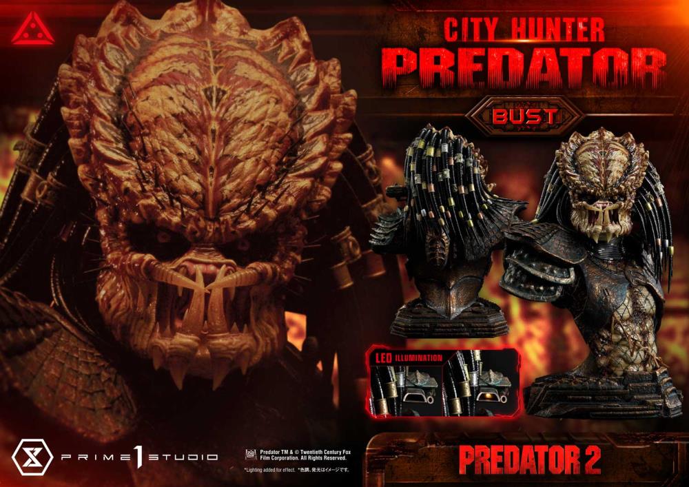 Predator 2 City Hunter Predator 1/3 Scale Limited Edition Premium Bust