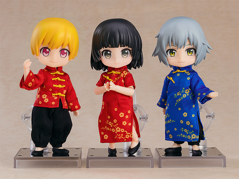 Nendoroid Doll Chinese Dress Outfit Set (Blue) Gallery Image 5