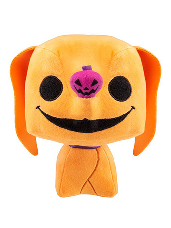 Pop! Plush: The Nightmare Before Christmas Zero (Blacklight) Gallery Image 2