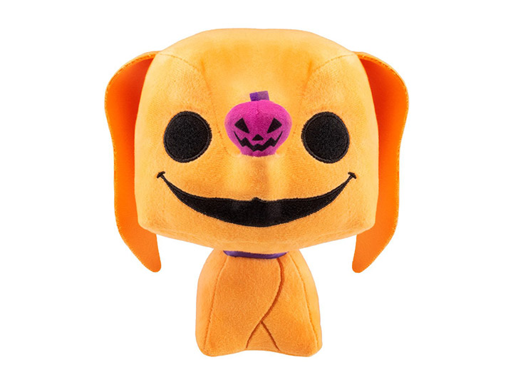 Pop! Plush: The Nightmare Before Christmas Zero (Blacklight) Gallery Image 1