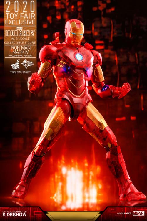 Iron Man 2 MMS568 Iron Man Mark IV (Holographic Version) 1/6th