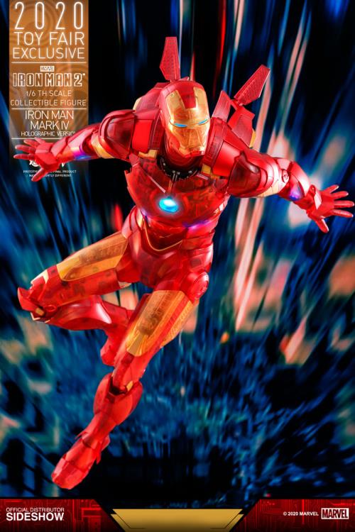 Iron Man 2 MMS568 Iron Man Mark IV (Holographic Version) 1/6th