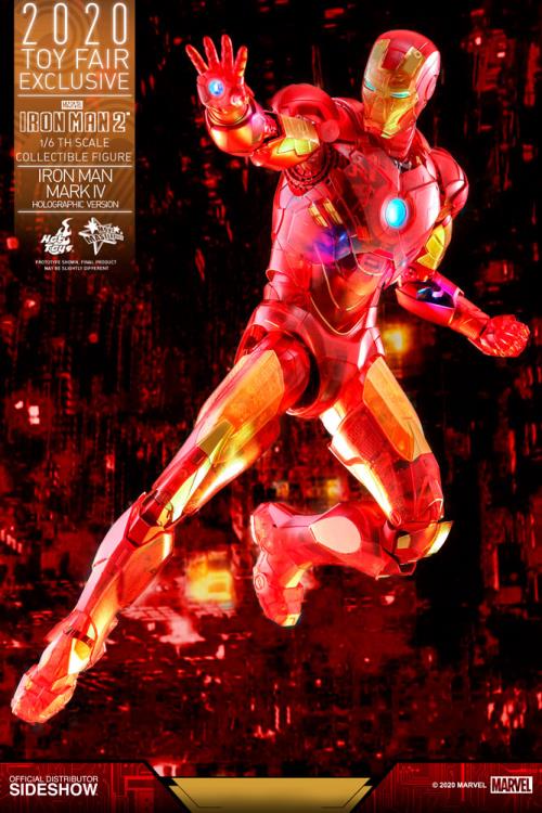 Iron Man 2 MMS568 Iron Man Mark IV (Holographic Version) 1/6th
