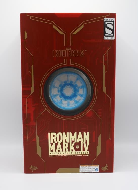 Iron Man 2 MMS568 Iron Man Mark IV (Holographic Version) 1/6th Scale 2020 Toy Fair Exclusive Collectible Figure Gallery Image 23