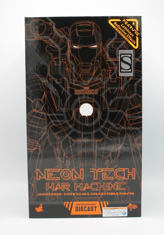 Iron Man 2 MMS553D35 Neon Tech War Machine 1/6th Scale Exclusive Collectible Figure Gallery Image 20