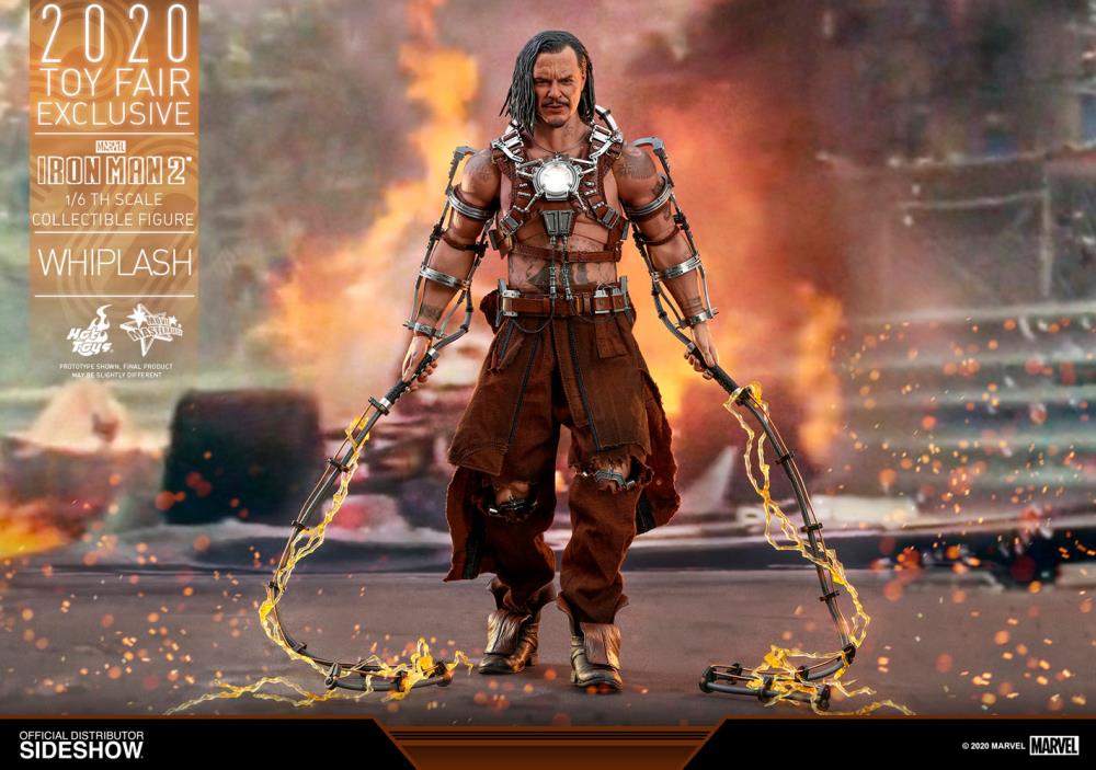 Iron Man 2 MMS569 Whiplash 1/6th Scale Exclusive Collectible Figure Gallery Image 3