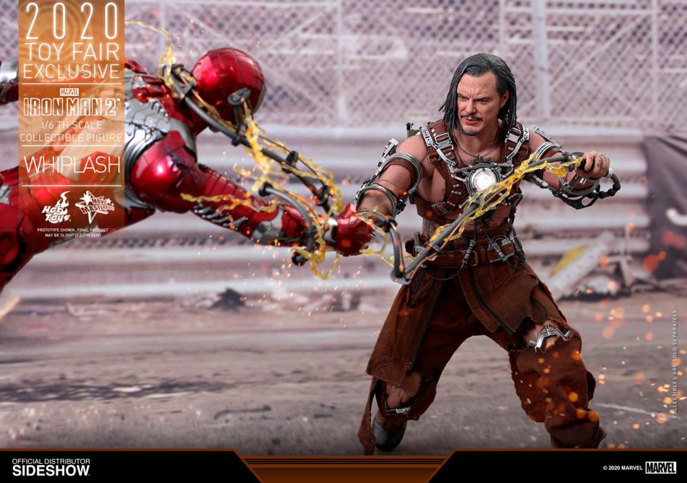Iron Man 2 MMS569 Whiplash 1/6th Scale Exclusive Collectible Figure Gallery Image 11
