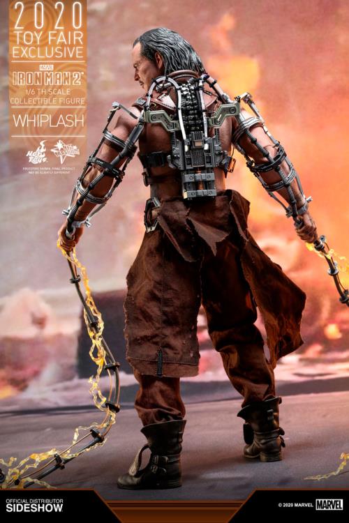Iron Man 2 MMS569 Whiplash 1/6th Scale Exclusive Collectible Figure Gallery Image 8