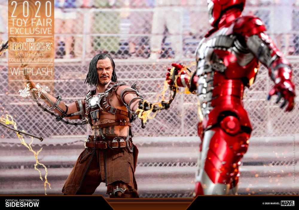 Iron Man 2 MMS569 Whiplash 1/6th Scale Exclusive Collectible Figure Gallery Image 13