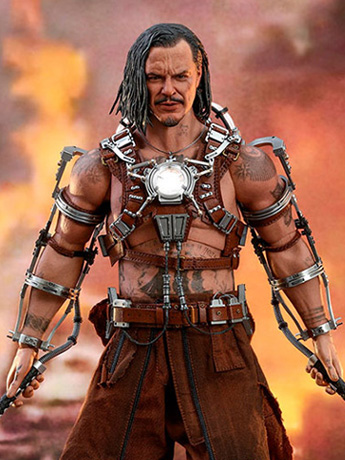 Iron Man 2 MMS569 Whiplash 1/6th Scale Exclusive Collectible Figure Gallery Image 2