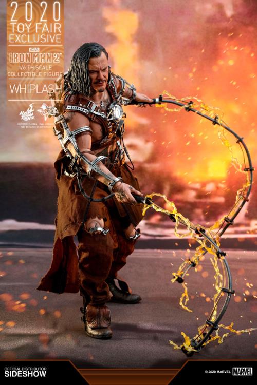 Iron Man 2 MMS569 Whiplash 1/6th Scale Exclusive Collectible Figure Gallery Image 4