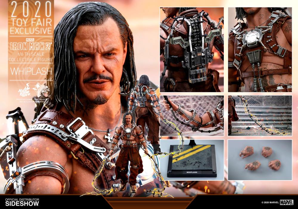Iron Man 2 MMS569 Whiplash 1/6th Scale Exclusive Collectible Figure Gallery Image 20