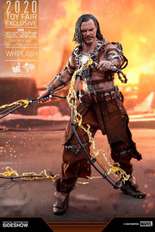 Iron Man 2 MMS569 Whiplash 1/6th Scale Exclusive Collectible Figure Gallery Image 5