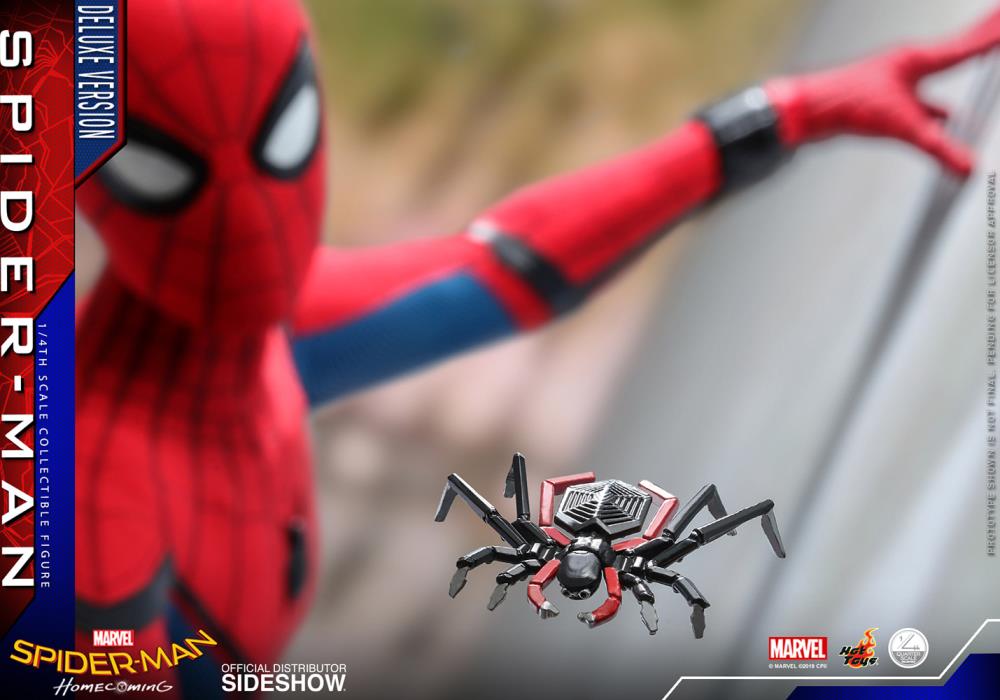 Spider-Man: Homecoming QS015B Spider-Man (Deluxe Version) Special Edition 1/4th Scale Collectible Figure Gallery Image 27