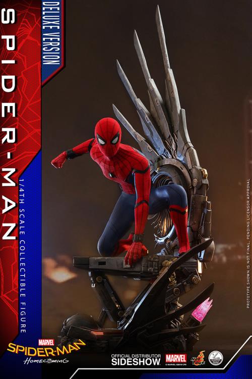 Spider-Man: Homecoming QS015B Spider-Man (Deluxe Version) Special Edition 1/4th Scale Collectible Figure Gallery Image 14