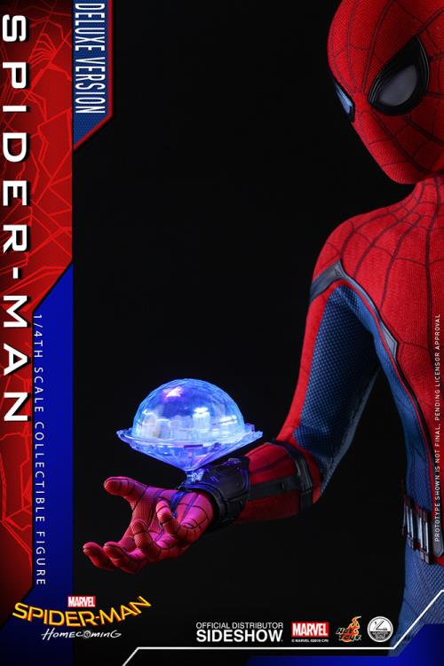 Spider-Man: Homecoming QS015B Spider-Man (Deluxe Version) Special Edition 1/4th Scale Collectible Figure Gallery Image 20