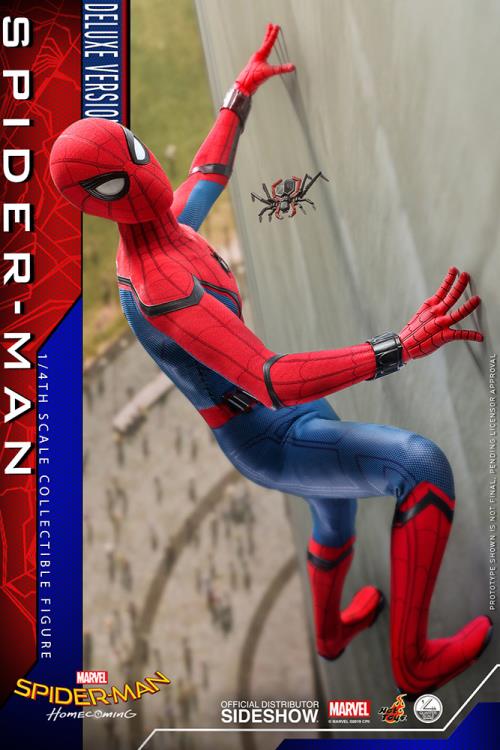 Spider-Man: Homecoming QS015B Spider-Man (Deluxe Version) Special Edition 1/4th Scale Collectible Figure Gallery Image 25
