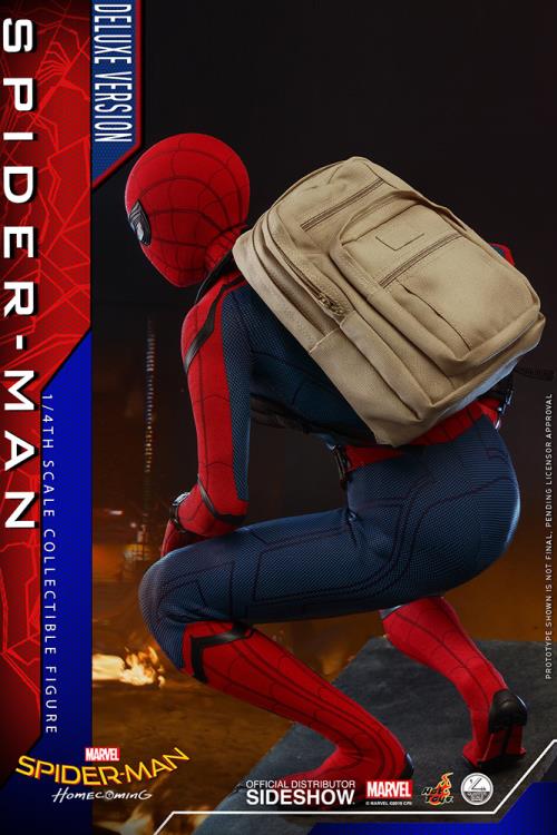 Spider-Man: Homecoming QS015B Spider-Man (Deluxe Version) Special Edition 1/4th Scale Collectible Figure Gallery Image 21