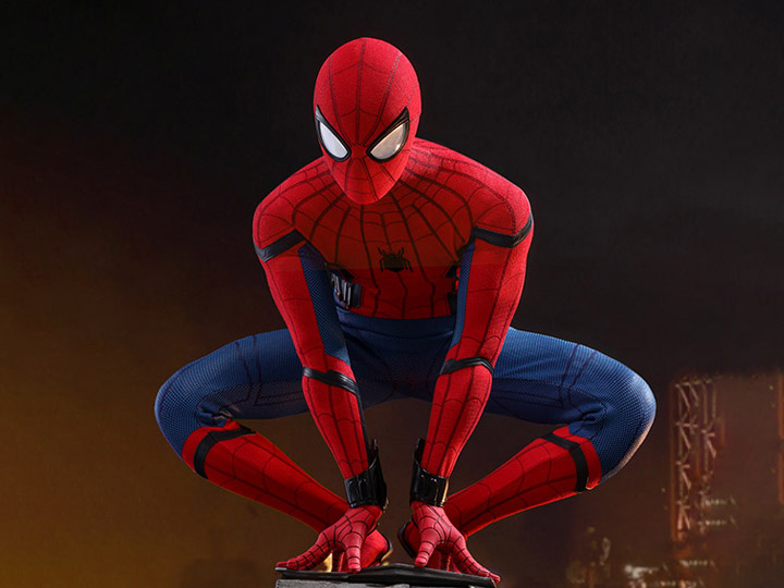 Spider-Man: Homecoming QS015B Spider-Man (Deluxe Version) Special Edition 1/4th Scale Collectible Figure Gallery Image 1