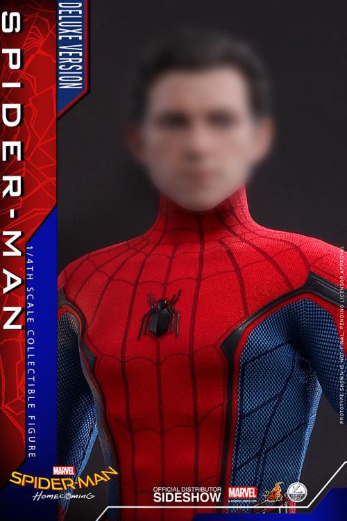 Spider-Man: Homecoming QS015B Spider-Man (Deluxe Version) Special Edition 1/4th Scale Collectible Figure Gallery Image 23
