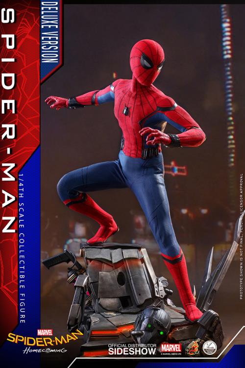 Spider-Man: Homecoming QS015B Spider-Man (Deluxe Version) Special Edition 1/4th Scale Collectible Figure Gallery Image 22