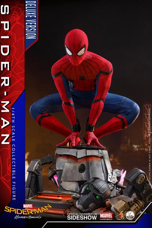 Spider-Man: Homecoming QS015B Spider-Man (Deluxe Version) Special Edition 1/4th Scale Collectible Figure Gallery Image 19