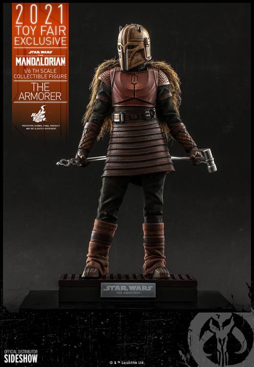The Mandalorian TMS044 The Armorer 1/6th Scale 2021 Toy Fair Exclusive Collectible Figure Gallery Image 5